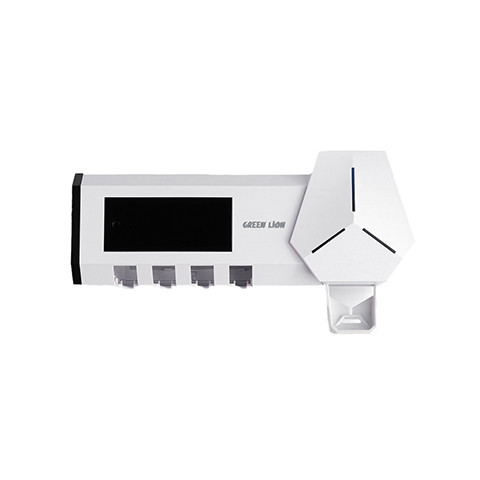 ضدعفونی کننده مسواک همراه با جای خمیردندان گرین لاین مدل Smart Toothbrush Sanitizer