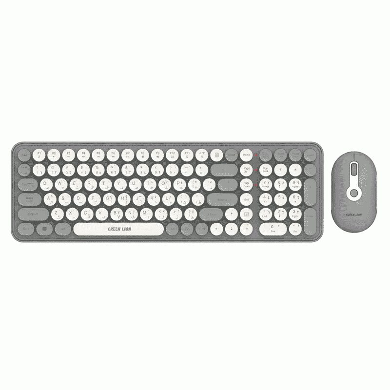 کیبورد و ماوس بی سیم گرین لاین مدل GKM-300
