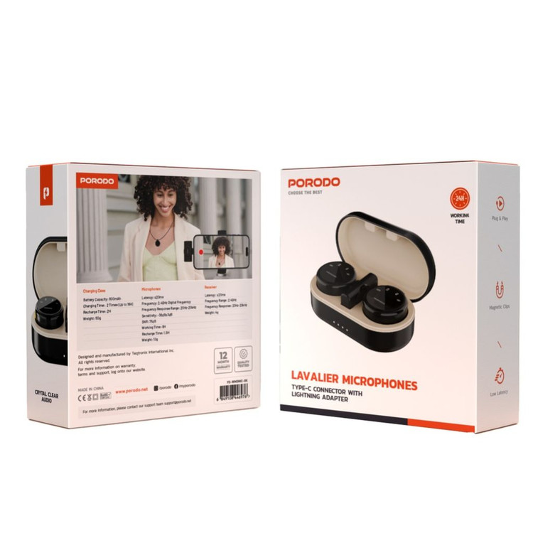 میکروفون یقه ای بی سیم پرودو