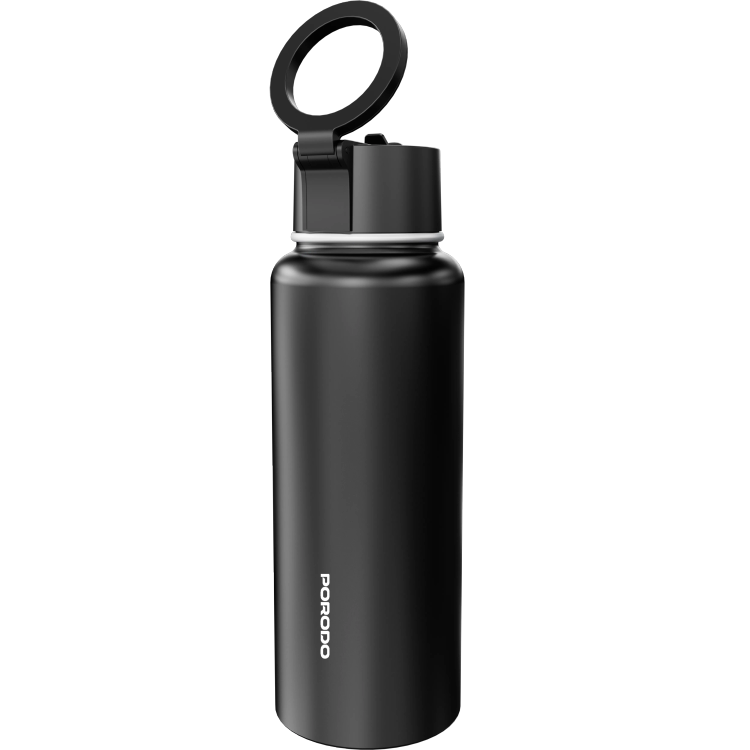 بطری آب استیل پرودو مدل PD-LFST134 ظرفیت ۱ لیتر با هولدر مگنتی