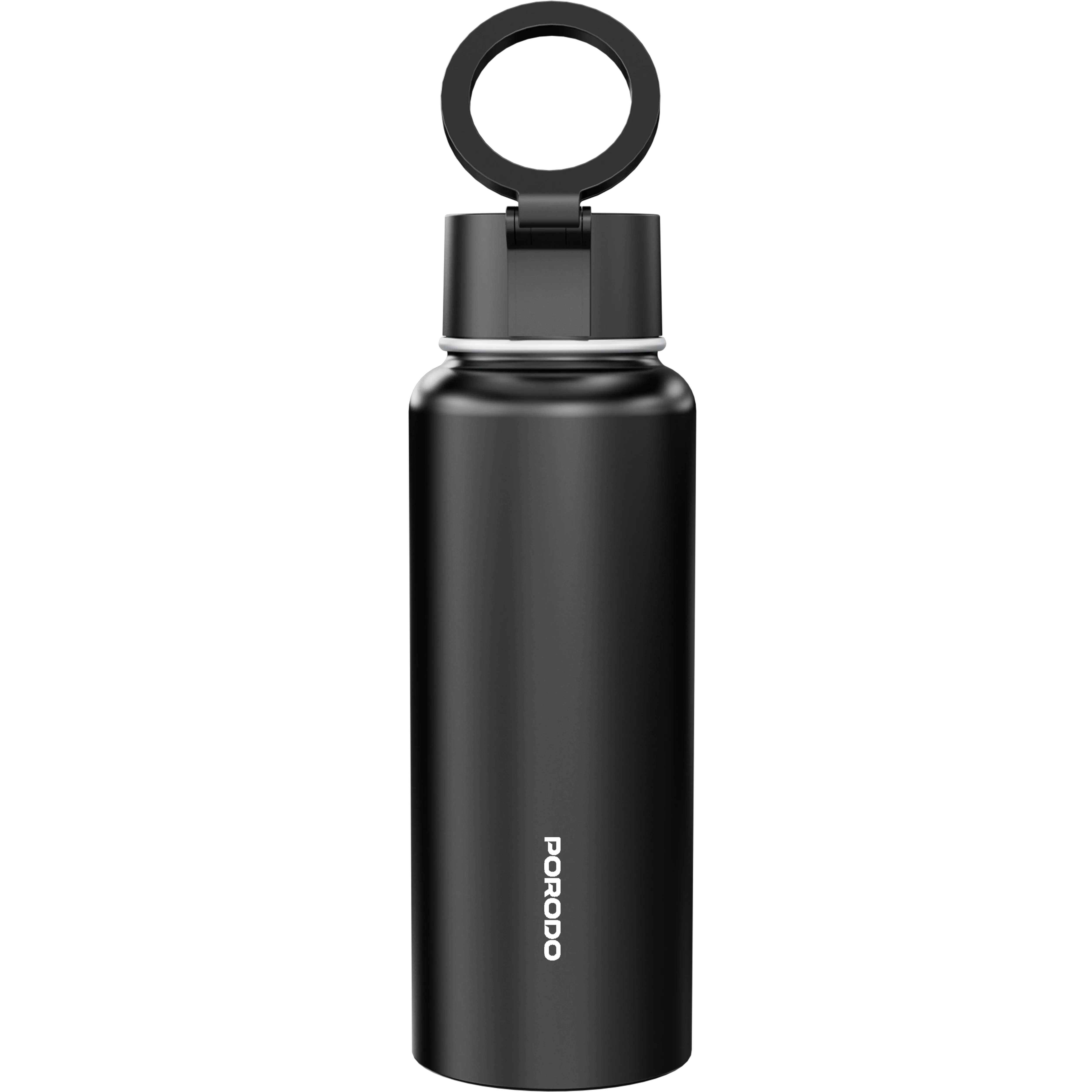 بطری آب استیل پرودو مدل PD-LFST134 ظرفیت ۱ لیتر با هولدر مگنتی