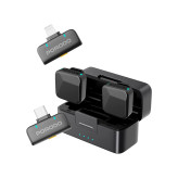 میکروفون وایرلس 2 فرستنده پرودو مدل PDLAMPHF75BK