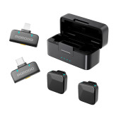 میکروفون وایرلس 2 فرستنده پرودو مدل PDLAMPHF75BK