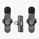 میکروفن یقه ای بیسیم 2عددی پرودو مدل PDLAMPHF3BK