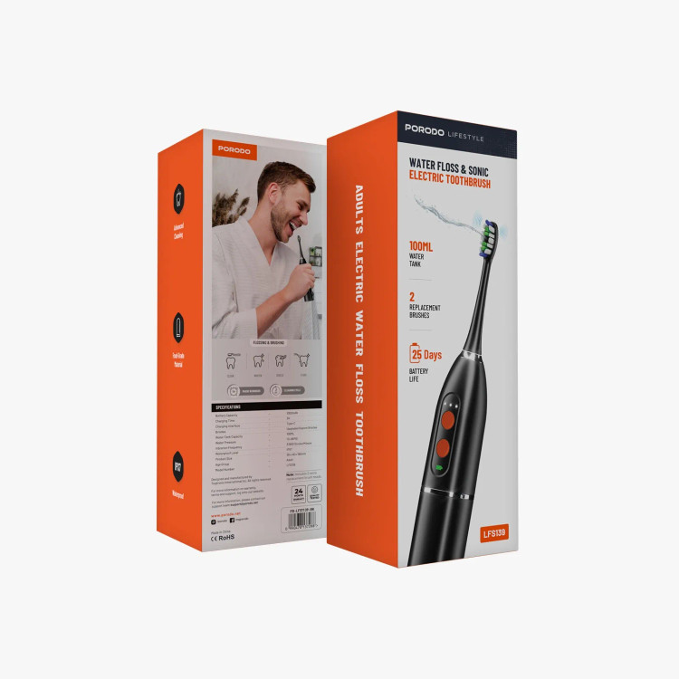 مسواک برقی و فلاسینگ Porodo – مدل PD-LFST139