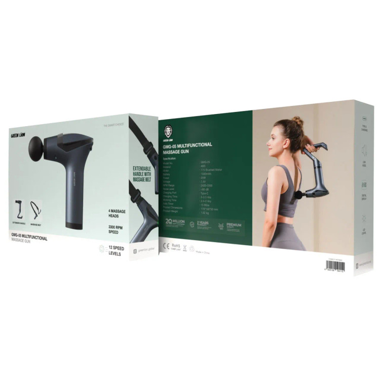 ماساژور تفنگی گرین لاین مدل GMG-05 چند منظوره