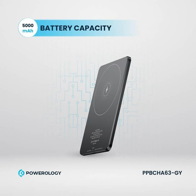 پاوربانک پاورولوژی PPBCHA63 5000 میلی آمپر 20 وات
