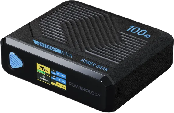 پاوربانک پاورولوژی مدل PPBCHA79 ظرفیت ۲۰ هزار میلیآمپر ساعت