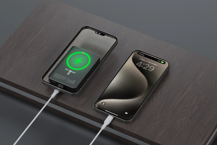 پاوربانک پاورولوجی مدل MAGSAFE ALUMINUM ظرفیت 10000 میلی آمپر ساعت مدل PPBCHA34