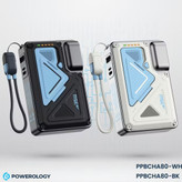 پاوربانک وایرلس پاورولوژی مدل PPBCHA80 ظرفیت 10000 میلیآمپرساعت