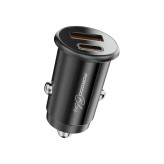 شارژر فندکی دو پورت 36W پرودو مدل PB-FWCH037-BK-L PD