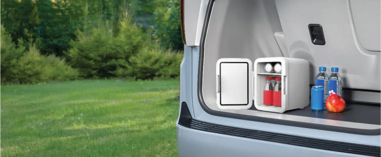 یخچال کوچک ۴ لیتری پورودو لایفاستایل اکوچیل، مناسب برای خانه، محل کار و مسافرت