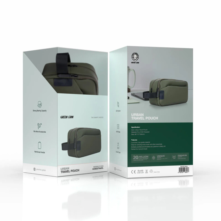 کیف مسافرتی گرین لاین مدل Urban Travel Pouch از جنس پلی یورتان