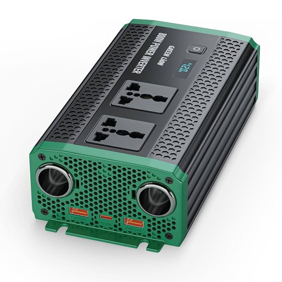 اینورتر خودرو گرین لاین مدل GC-350 توان ۸۰۰ وات