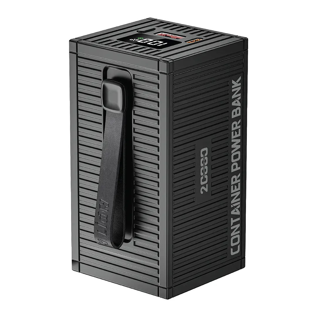 پاوربانک گرین لاین ظرفیت 20000 میلی‌آمپر باچراغ قوه مدل Container
