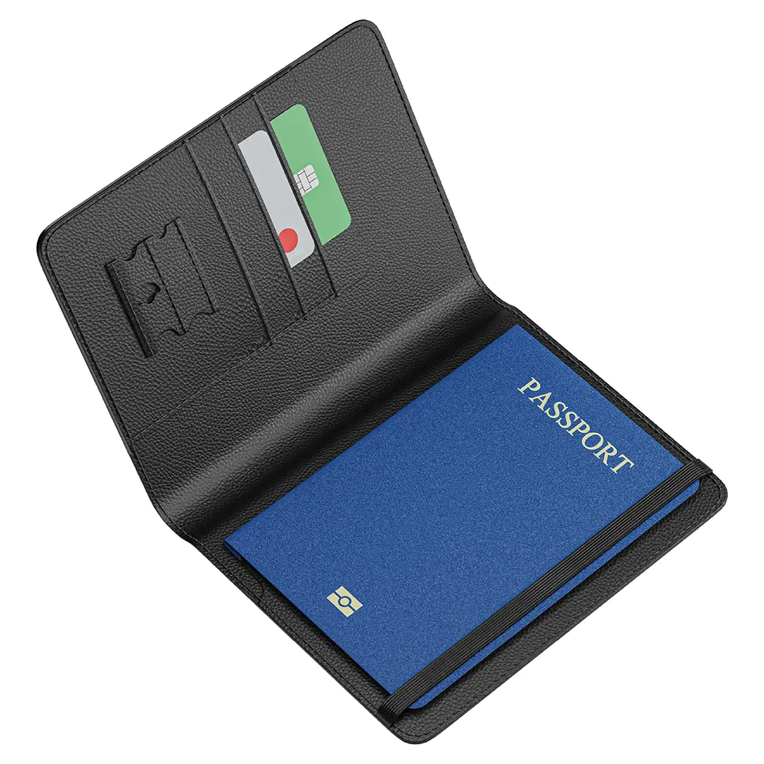 کیف پاسپورت و جاکارتی ضدسرقت گرین لاین Green Lion Pass-Track Passport Holder