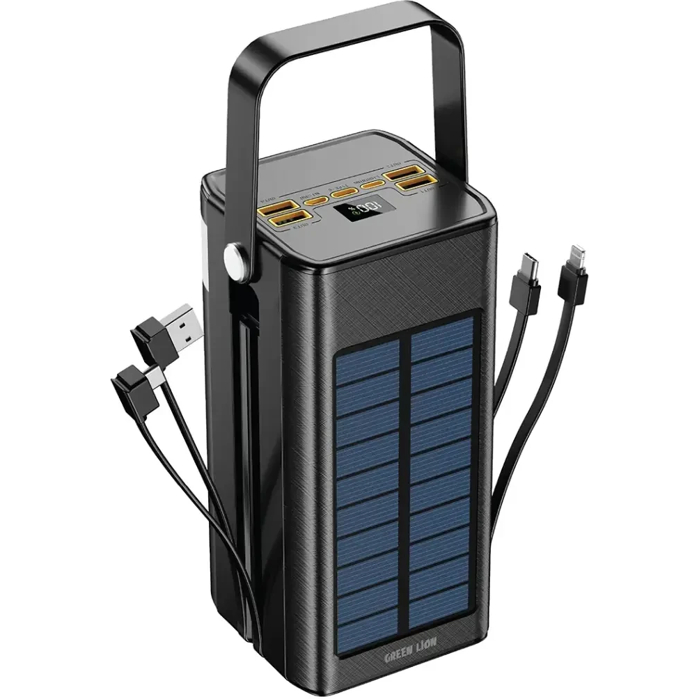 پاور بانک خورشیدی گرین لاین مدل Solar X ظرفیت ۱۰۰ هزار میلی آمپر