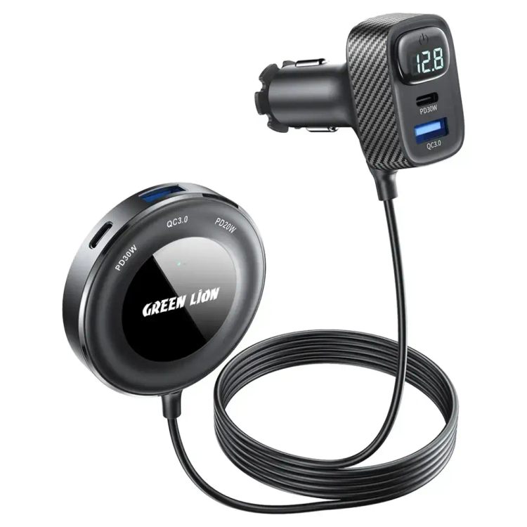 شارژر فندکی 5 در 1 گرین لاین Multiport