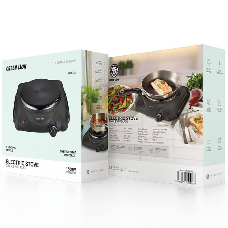 اجاق برقی تک شعله گرین لاین مدل Electric Stove