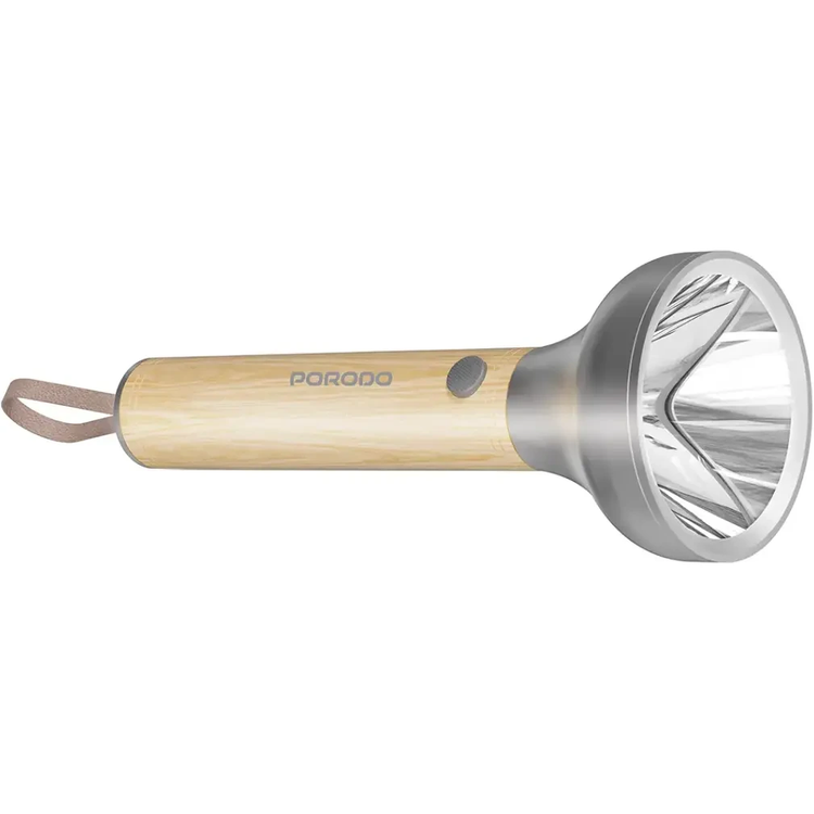 چراغ قوه چوبی پرودو مدل Birch 190 با لامپ LED