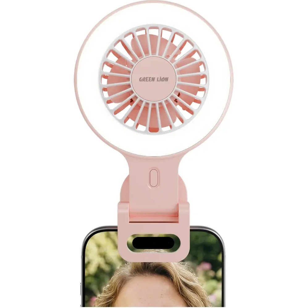 پنکه شارژی گیره‌ای گرین لاین مدل Air Glow