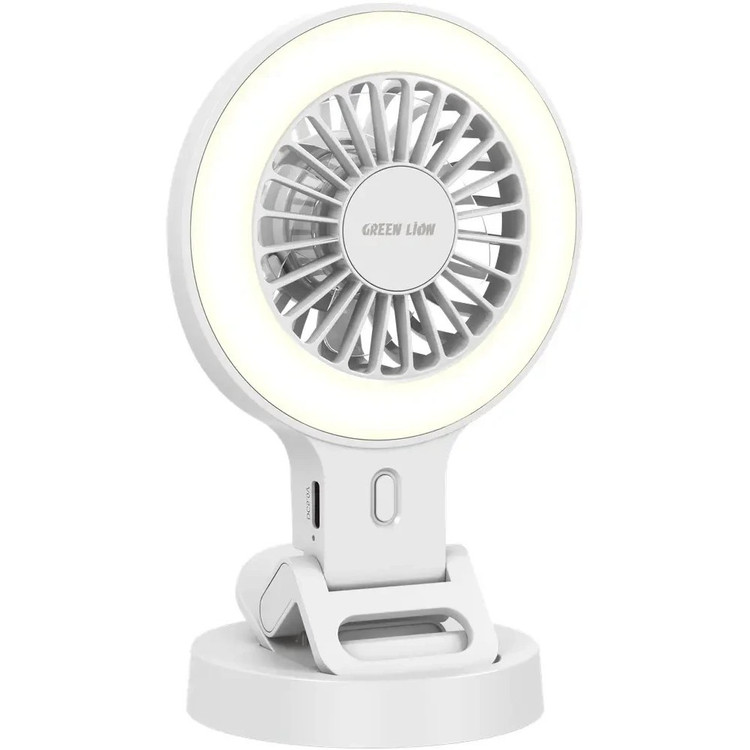 پنکه شارژی گیرهای گرین لاین مدل Air Glow