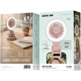 پنکه شارژی گیرهای گرین لاین مدل Air Glow