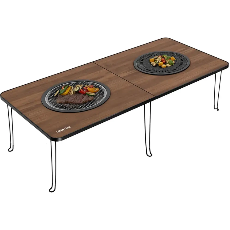 باربیکیو و میز قابلحمل گرین لاین مدلFold Grill Mate