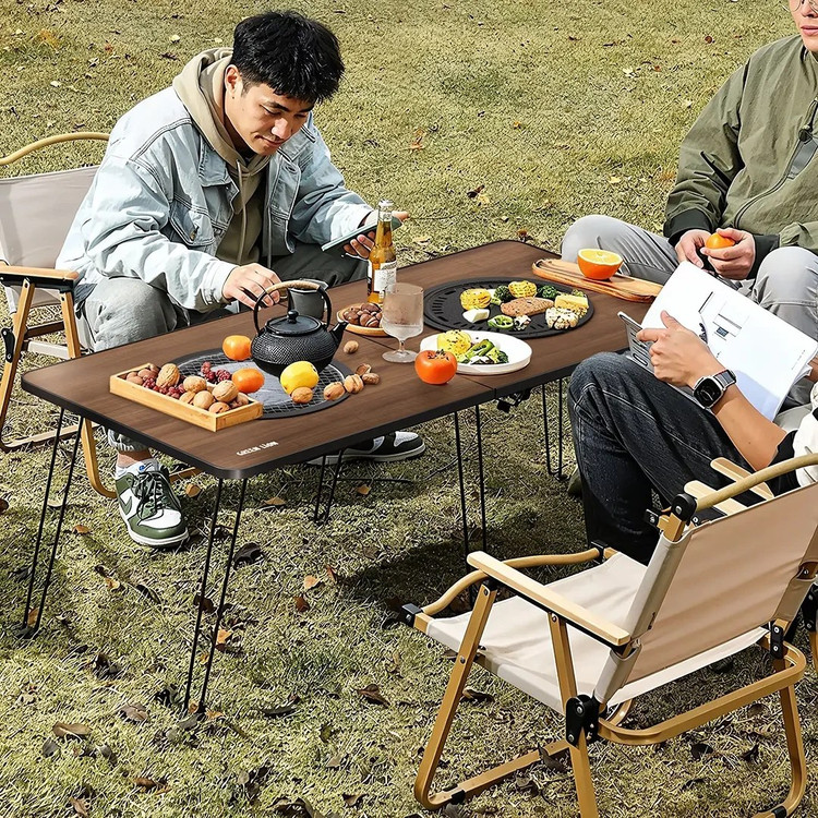 باربیکیو و میز قابلحمل گرین لاین مدلFold Grill Mate