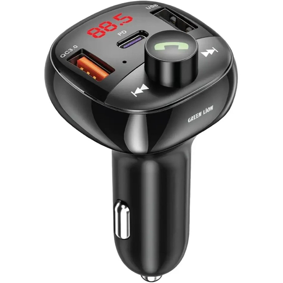 فرستنده FM و شارژر فندکی گرین لاین مدل Flux Drive