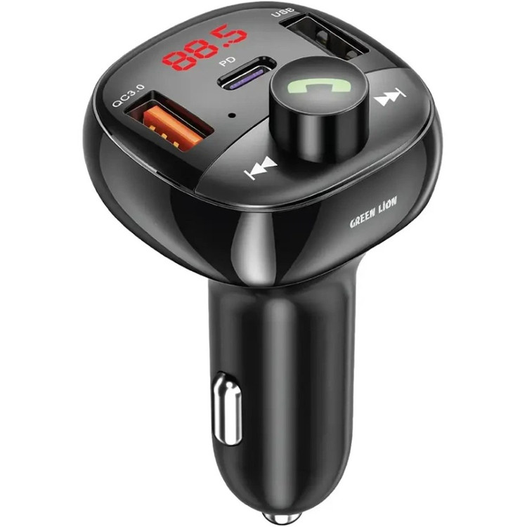 فرستنده FM و شارژر فندکی گرین لاین مدل Flux Drive