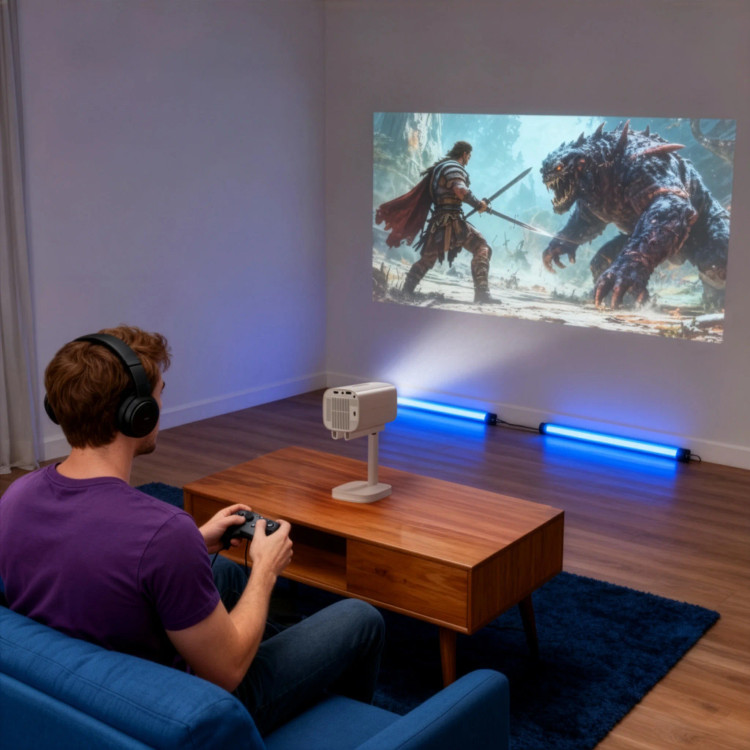 پروژکتور گرین لاین مدل GPJ4K8 Nova 2 قابل حمل ۴K