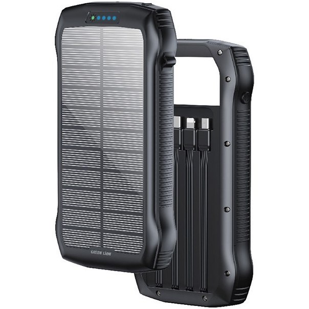 پاوربانک خورشیدی گرین لاین مدل  Solar Forceظرفیت 20000mAh