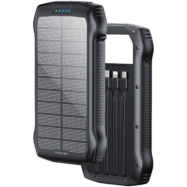 پاوربانک خورشیدی گرین لاین مدل Solar Forceظرفیت 20000mAh