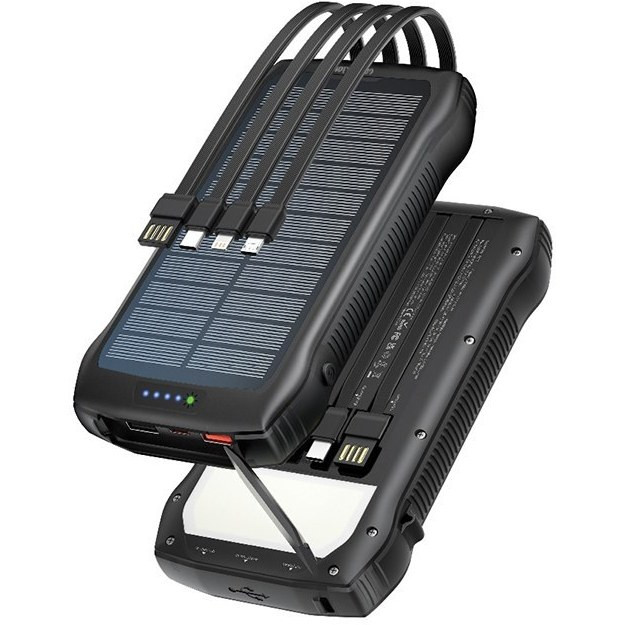 پاوربانک خورشیدی گرین لاین مدل Solar Forceظرفیت 20000mAh