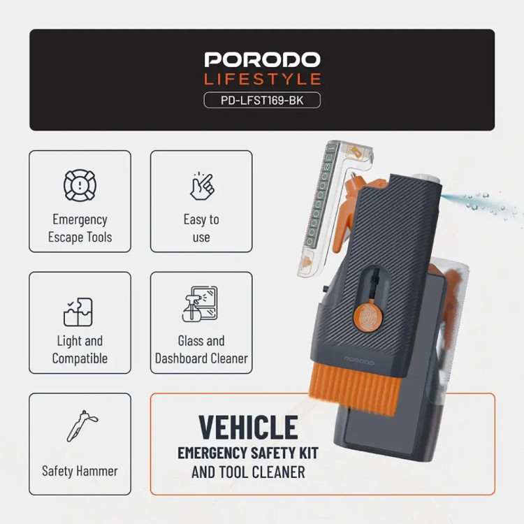 کیت ایمنی اضطراری خودرو پرودو Vehicle Emergency Safety Kit LFS169