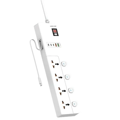 چندراهی برق گرین مدل GS-900 ظرفیت ۳۵۰۰ وات طول کابل ۳ متر.