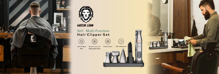 ماشین اصلاح پنج کاره گرین لاین مدل Hair Clipper set
