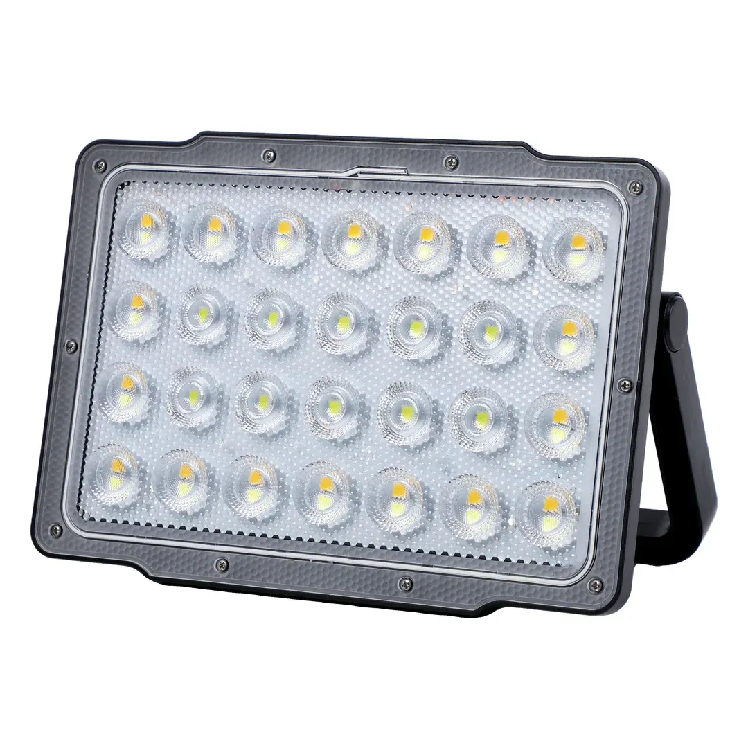 پروژکتور شارژی خورشیدی ۱۴۰۰ لومن گرین لاین مدل Solar Flood Light