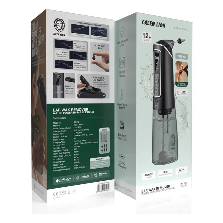 دستگاه شستشوی گوش گرین لاین مدل Ear Wax Remover