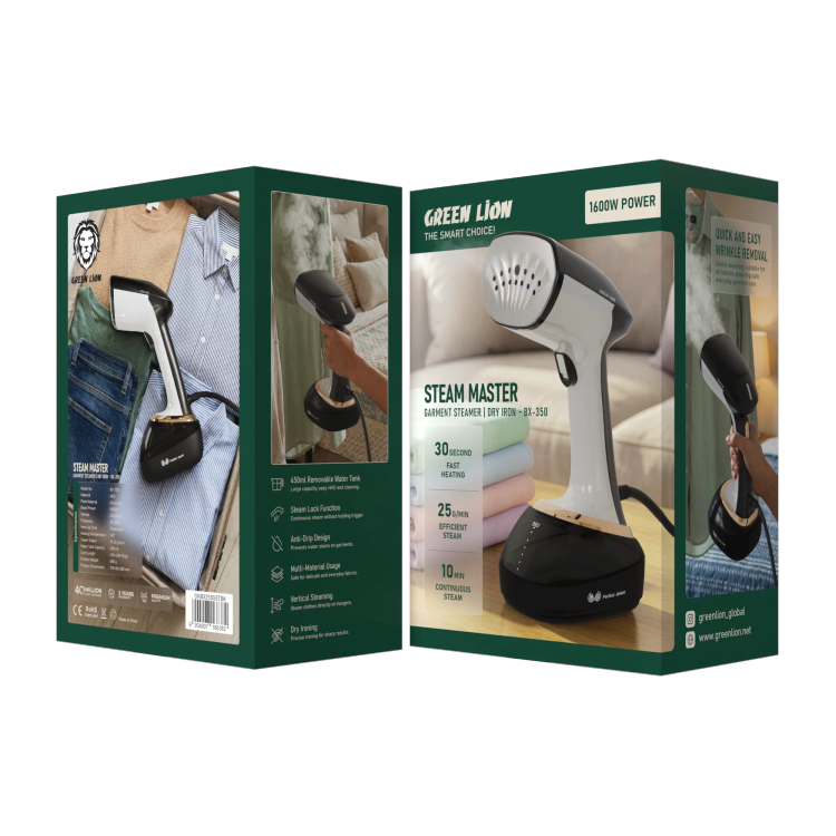 اتو بخار 1600وات گرین لاین مدل Steam Master BX-350