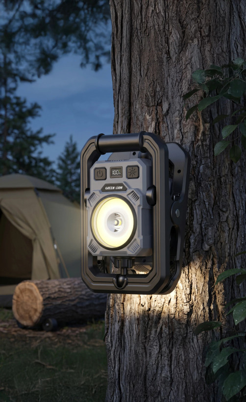 چراغ شارژی گیره دار کوچک 900 لومن گرین لاین مدلMini Clip Light