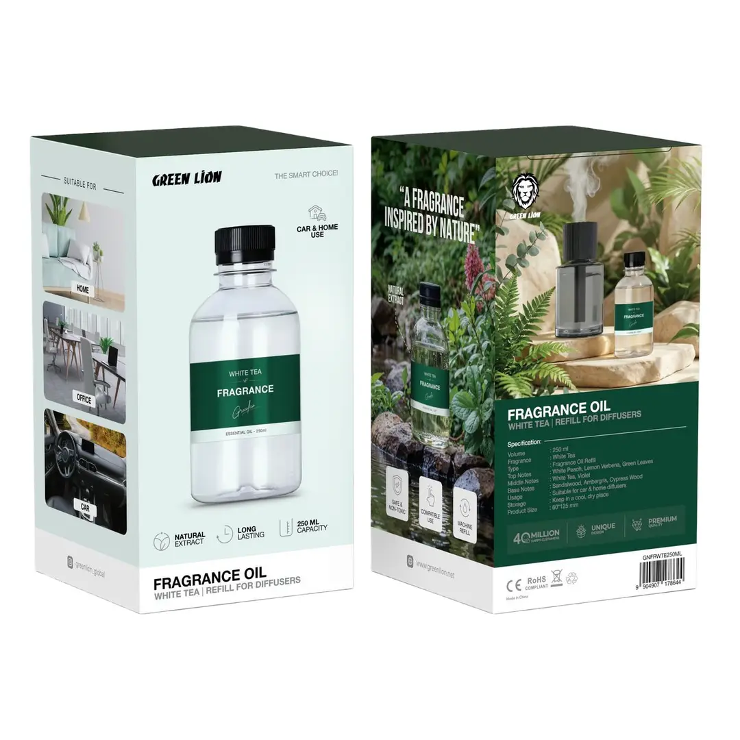 اسانس خوشبو کننده گرین لاین حجم ۲۵۰ میلی‌لیتر با رایحه White Tea