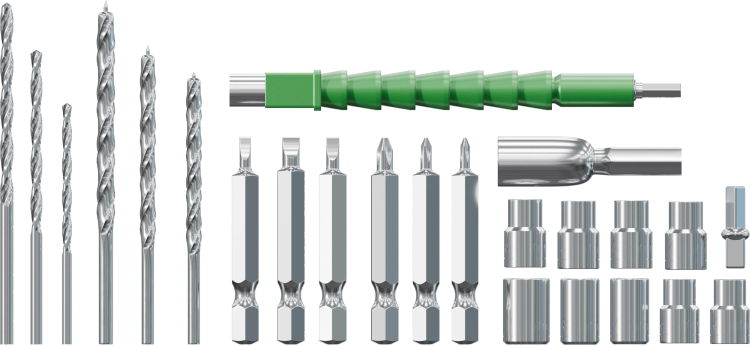 دریل چکشی شارژی گرین لاین مدلGD-16 Pro Drive