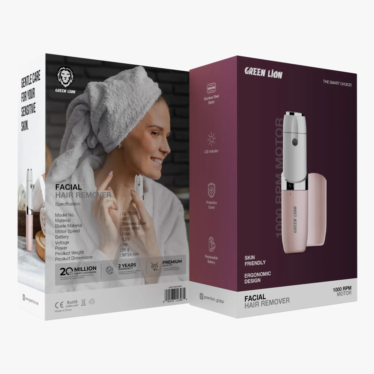 ماشین اصلاح مو صورت بانوان گرین لاین Facial Hair Remover
