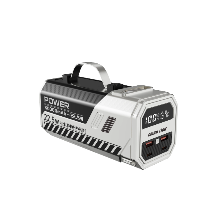 پاوربانک 22.5 وات گرین لاین مدل Power Max ظرفیت 50000 میلیآمپر